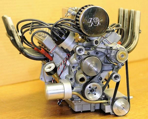 Quarter-front view of a normally aspirated Stinger 609 engine (Photo: Conley Precision Engines)