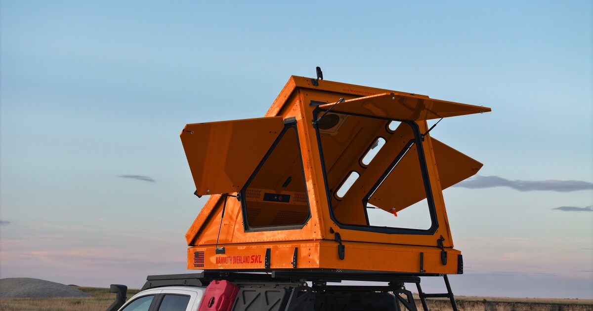 4-season solid-state camper pod is a micro A-frame that costs a stack 4-season solid-state camper pod is a micro A-frame that costs a stack