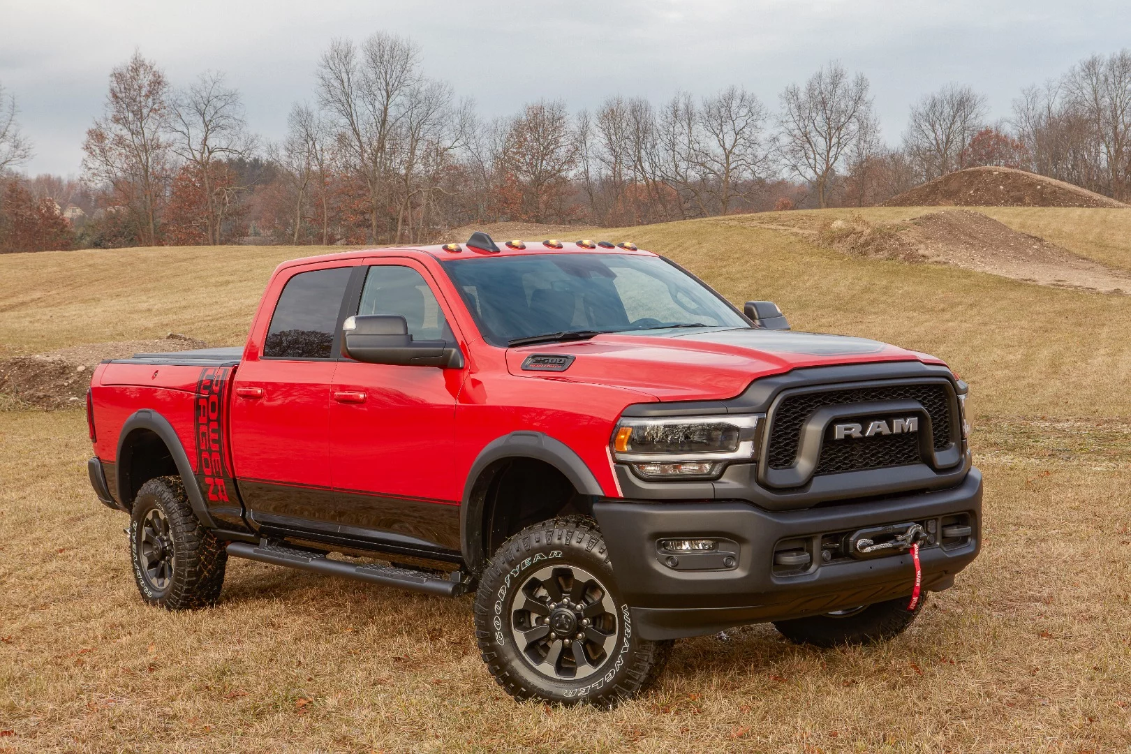 The Ram Power Wagon, included in the Heavy Duty lineup, offers more off-road equipment than ever before