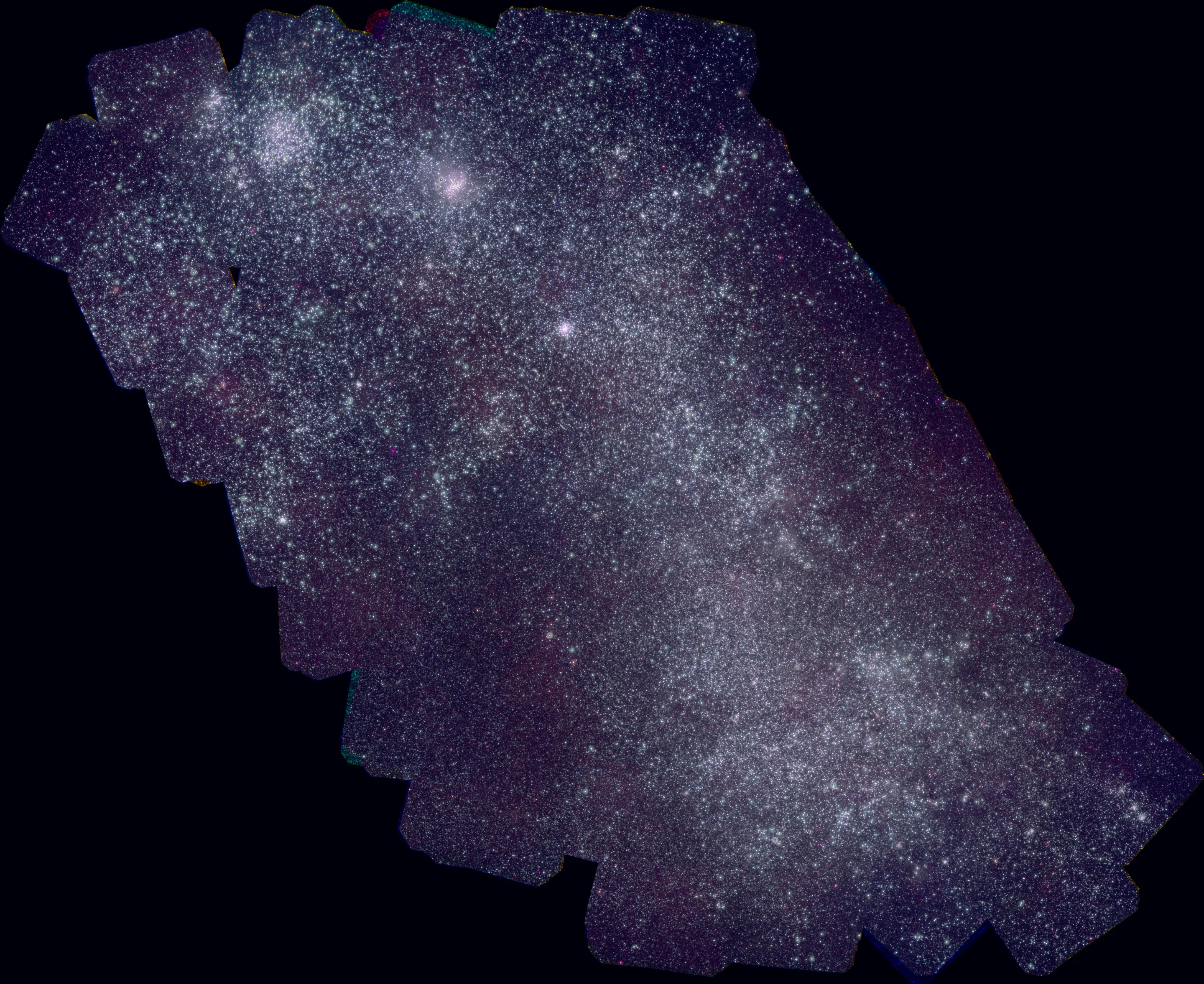 The Ultraviolet/Optical telescope image of the Small Magellanic Cloud (image: NASA)