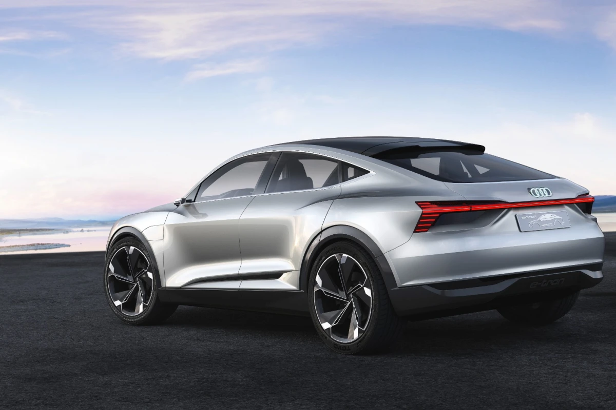 The Sportback's signature plunging roofline gives it a sportier, coupe-inspired look