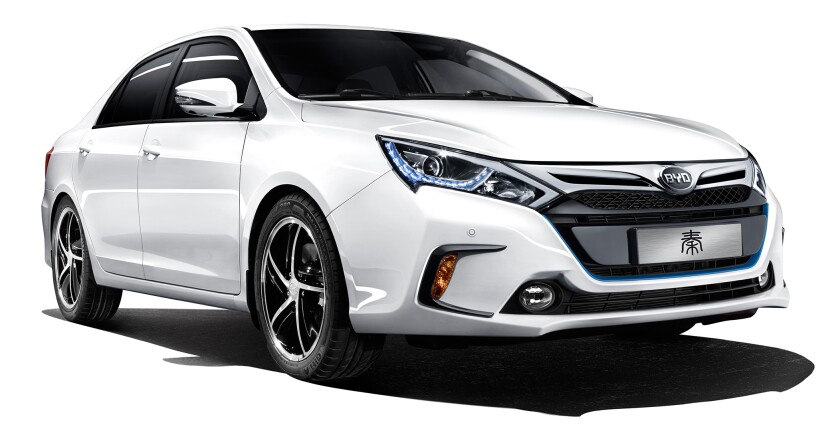 The Qin is BYD's shot at the world market