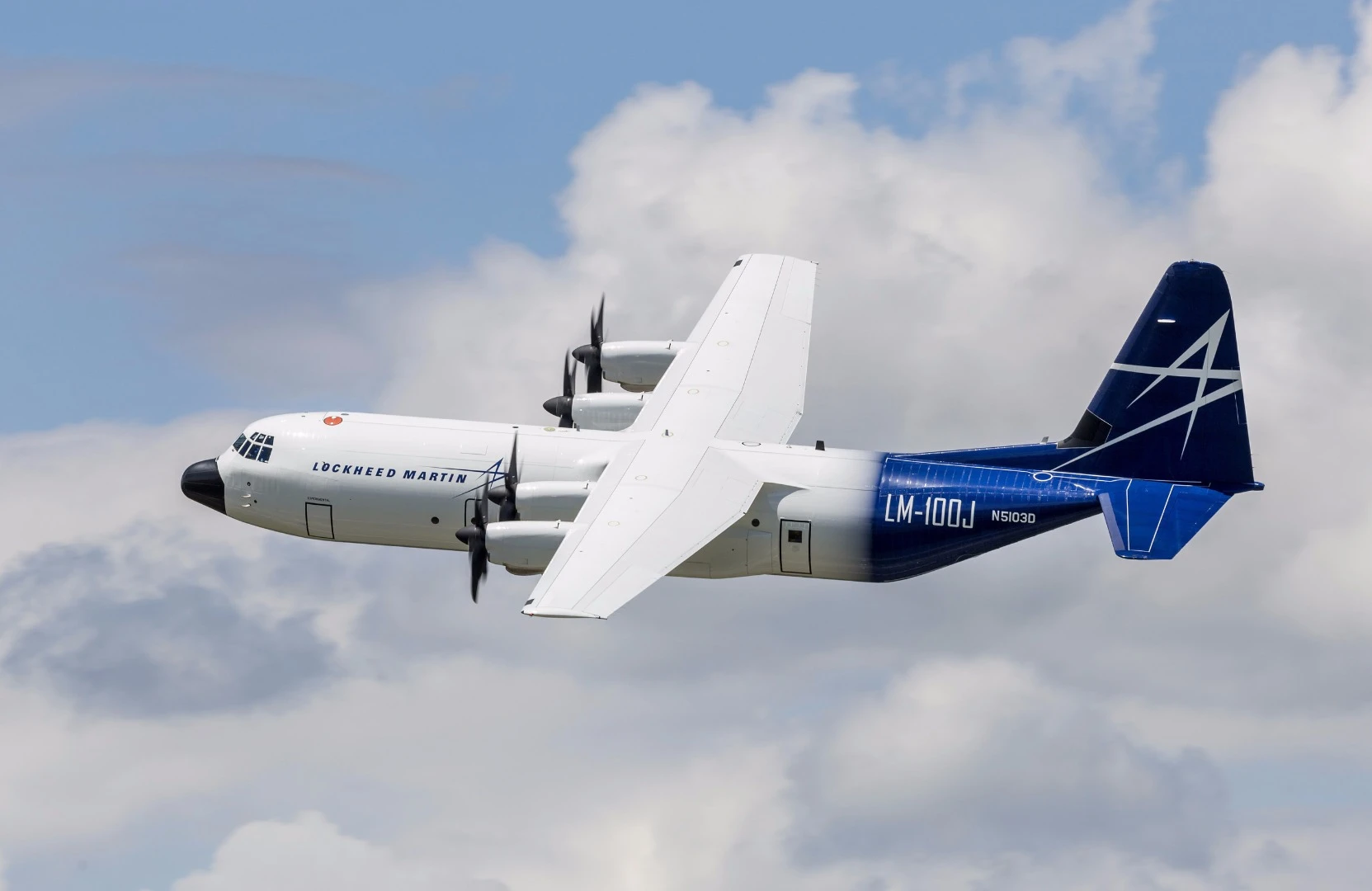 Lockheed Martin’s new LM-100J commercial freighter will be on display at the 2017 Paris Air Show