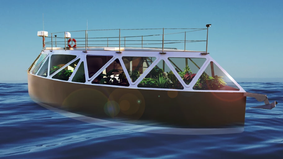 One of Sovereign's earlier vessel designs