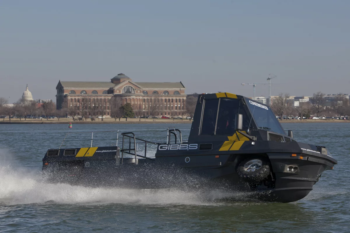 Gibbs Technologies has announced the availability of its Phibian amphibious truck