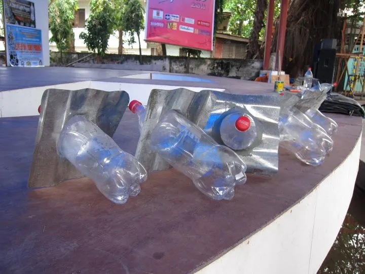 Solar Bottle Bulbs ready to be installed (Photo: Isang Litrong Liwanag)