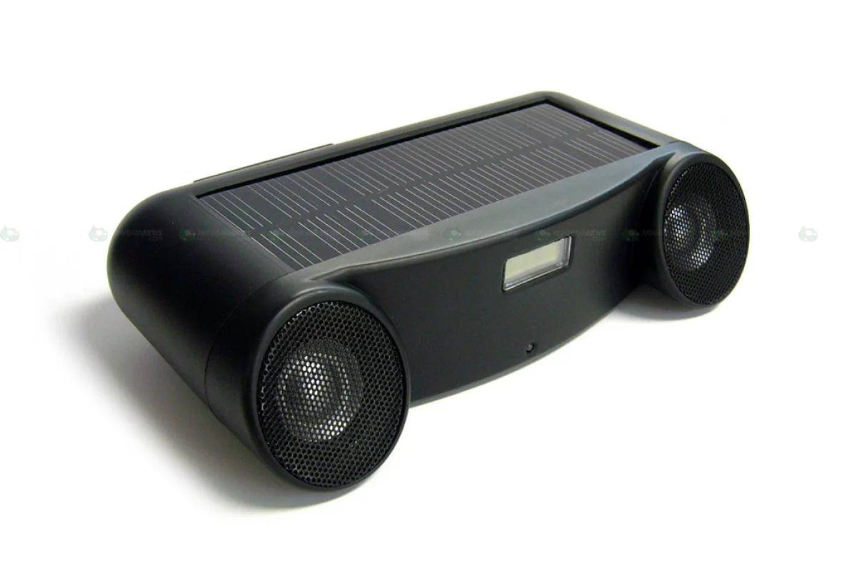 The Landport Solar Sound speakers