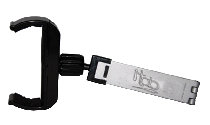 The headmount can be detached from the clamp and attached to a mic stand
