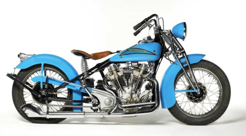 This 1937 Crocker 'Small Tank' twin was sold by Bonhams for $291,000 during Monterey Car Week in 2012