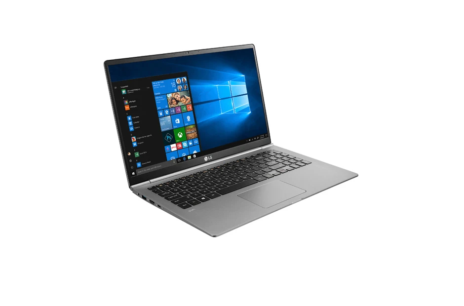 The LG gram has a 15.6-inch Full HD IPS touch-enabled display