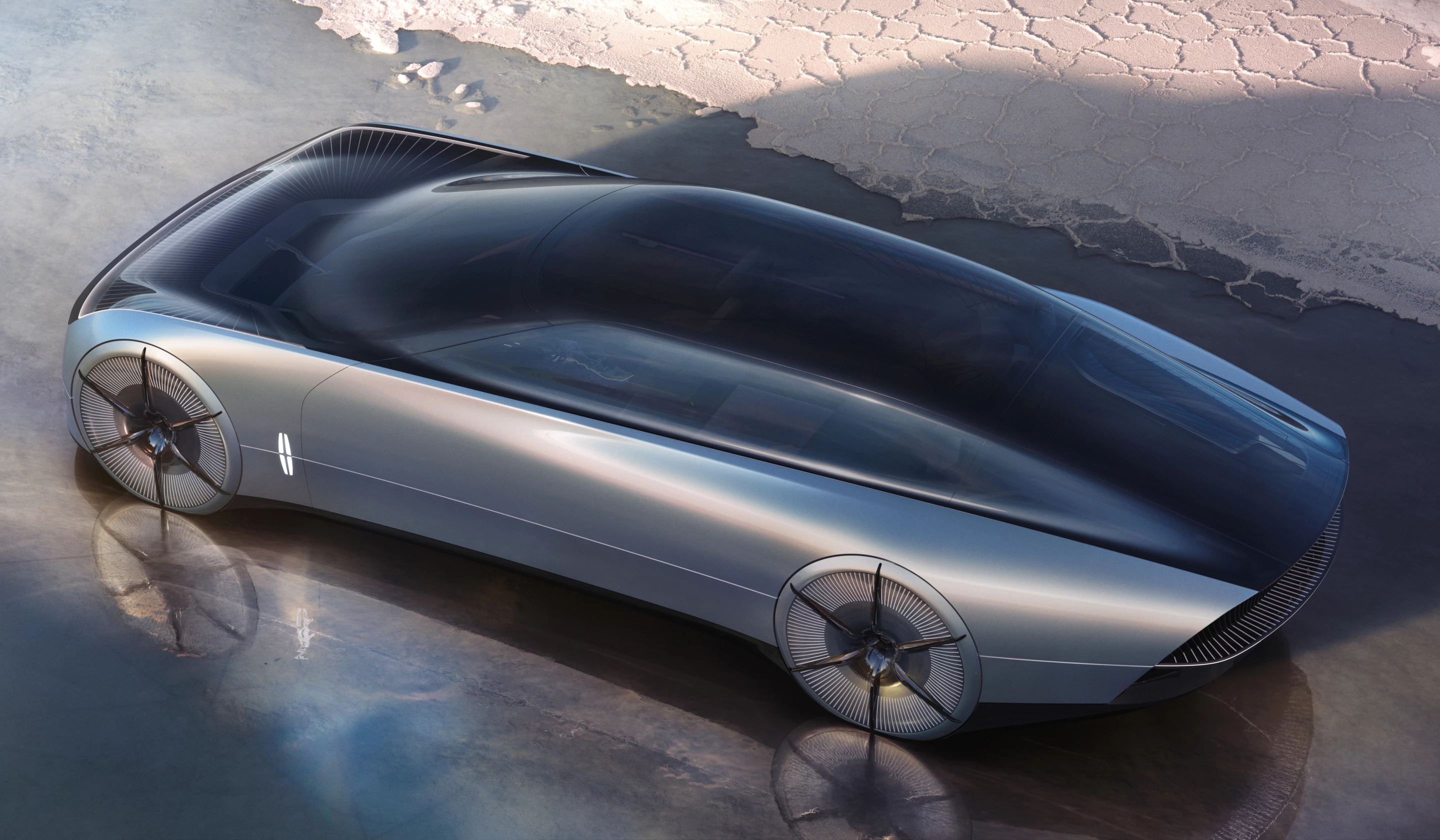 The short front overhang and long tail look a little mismatched, but the latter is designed with aerodynamics in mind