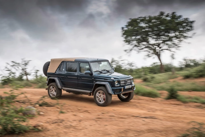The 630 hp AMG V12 Maybach G650 Landaulet