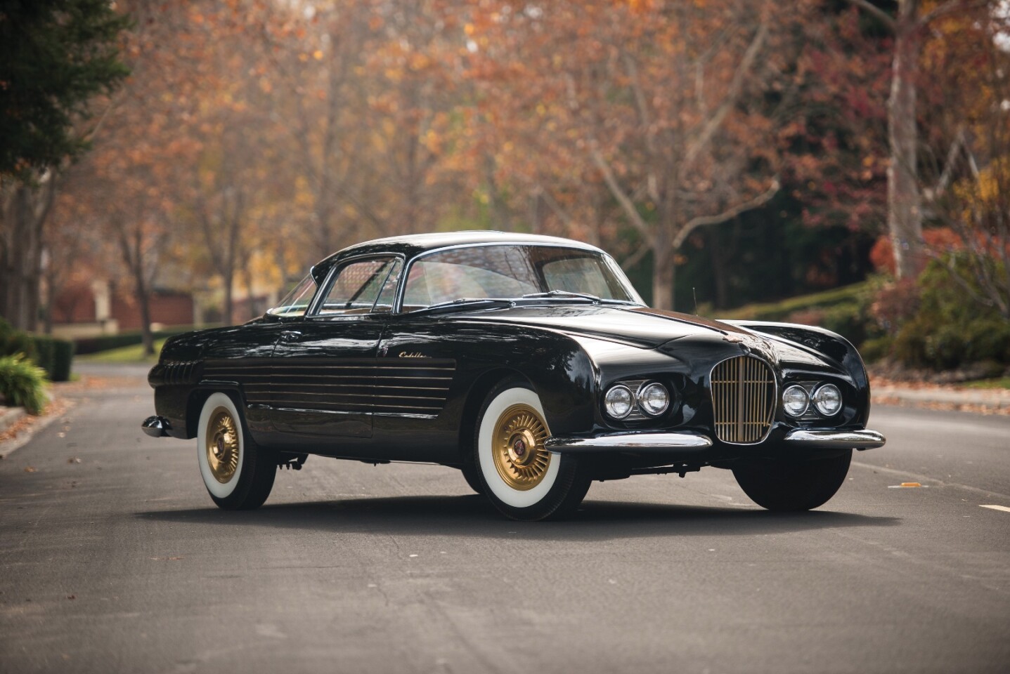 This 1953 Cadillac Series 62 Coupe by Ghia has an estimated price of $1,500,000 to $1,800,000