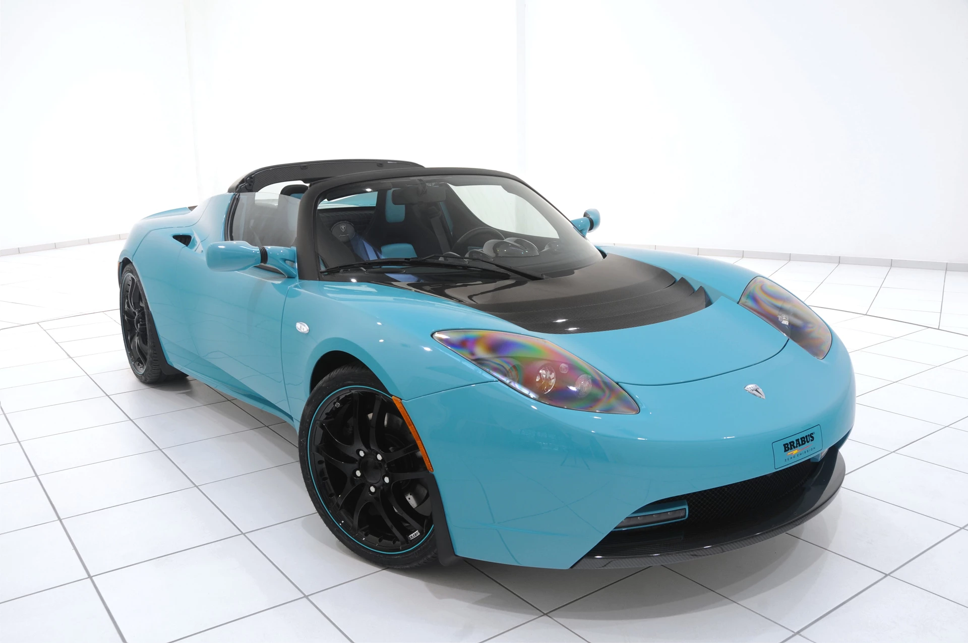 The TESLA Roadster Sport BRABUS Green Package