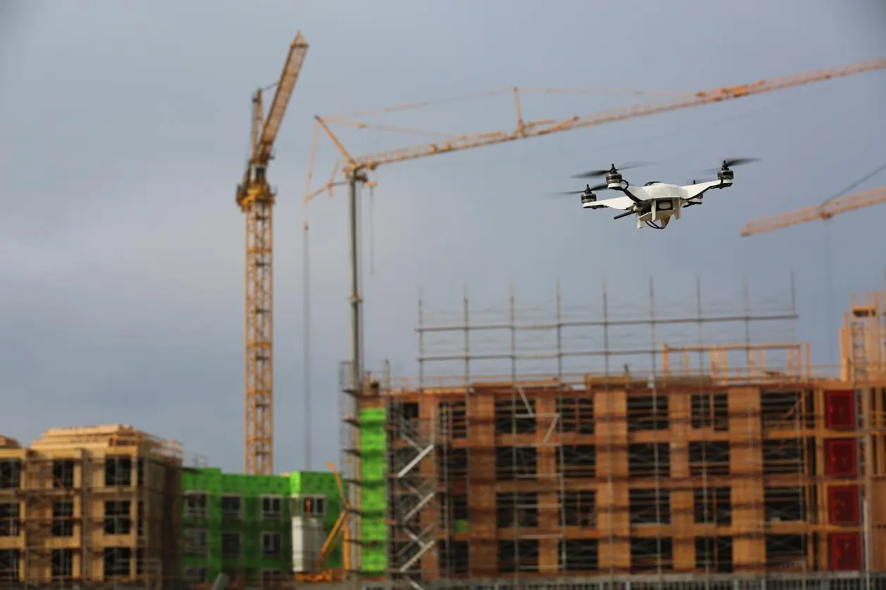 Japanese machinery maker Komatsu has turned to San Francisco-based drone service provider Skycatch to put UAVs to use in its Smart Construction venture (Photo: Skycatch)