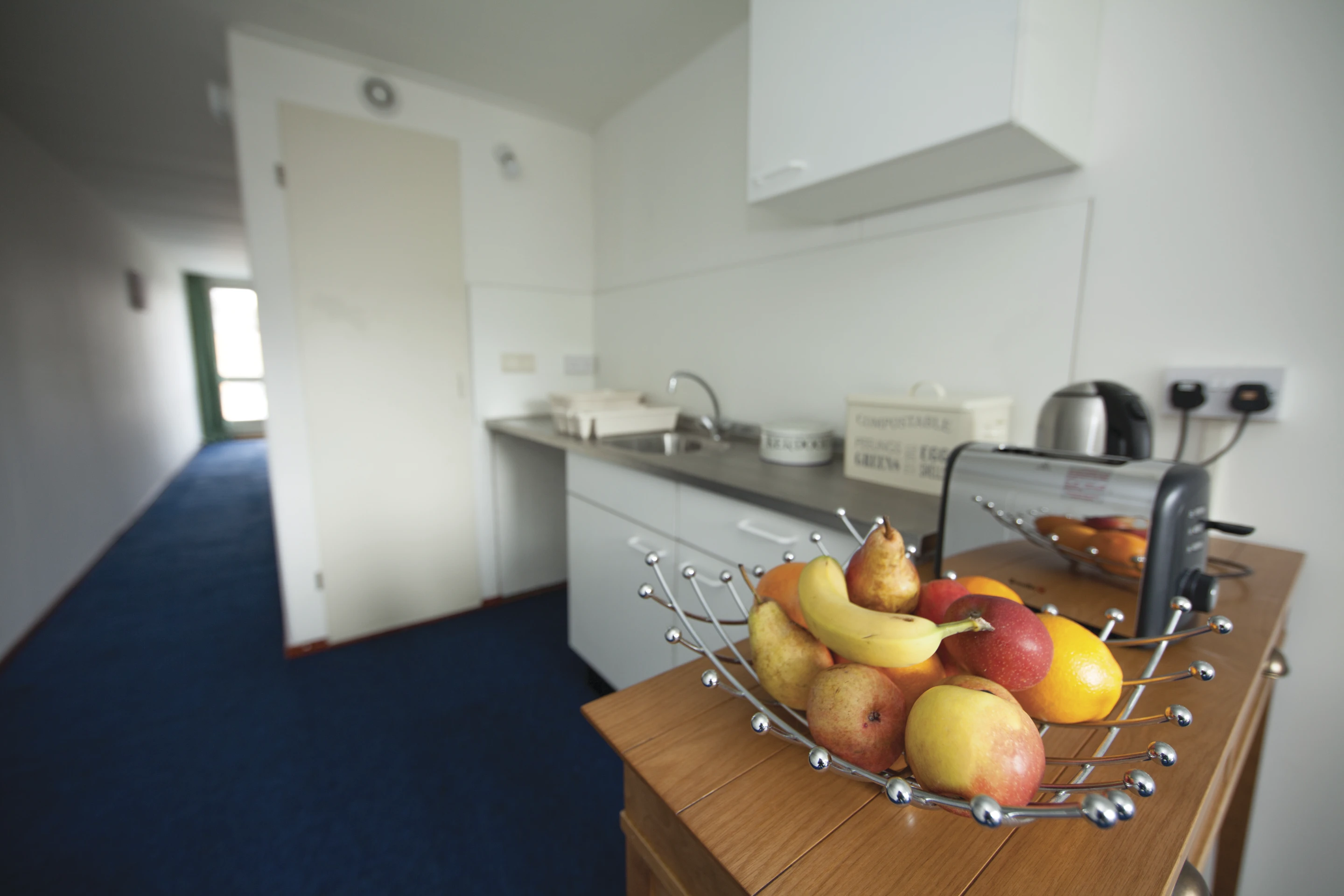 Interior shot of one of the homes (Photo: James Farell)