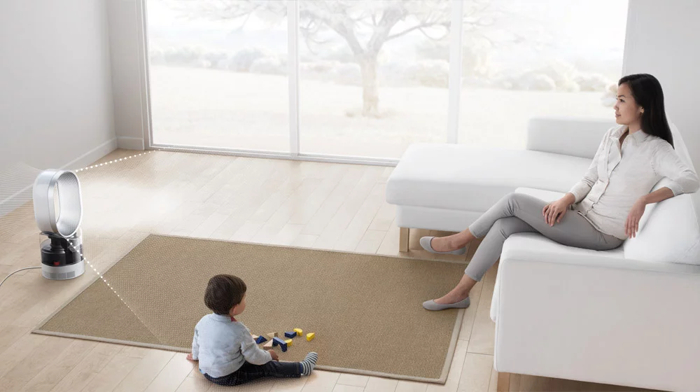 The new Dyson Humidifier is promised to kill 99.9 percent of bacteria
