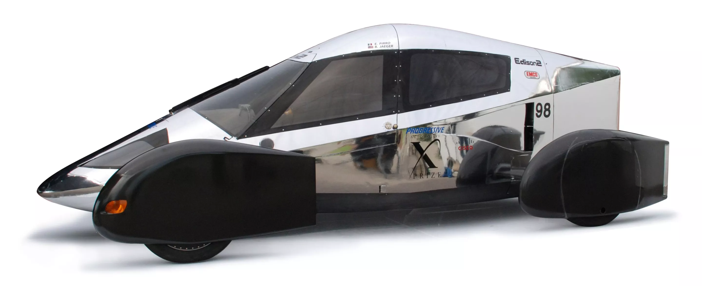 The Automotive X-PRIZE-winning Very Light Car #98