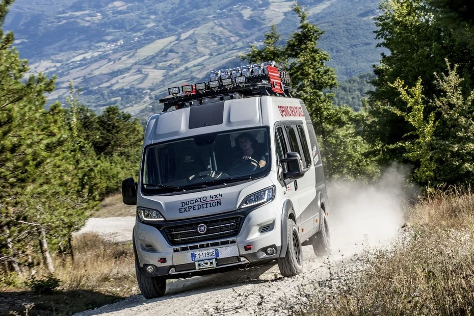Fiat presented the Ducato 4x4 Expedition at the 2015 Düsseldorf Caravan Salon