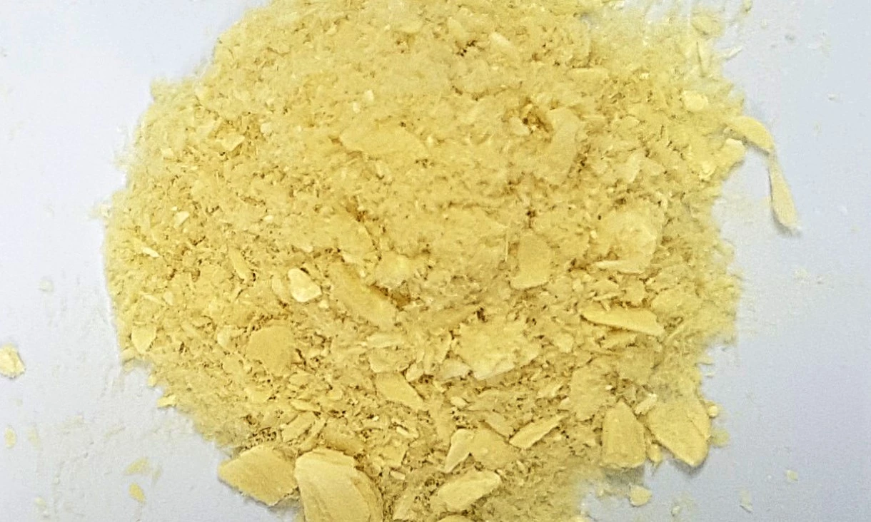 The magnesium hydroxide, prior to being processed into nanosheets