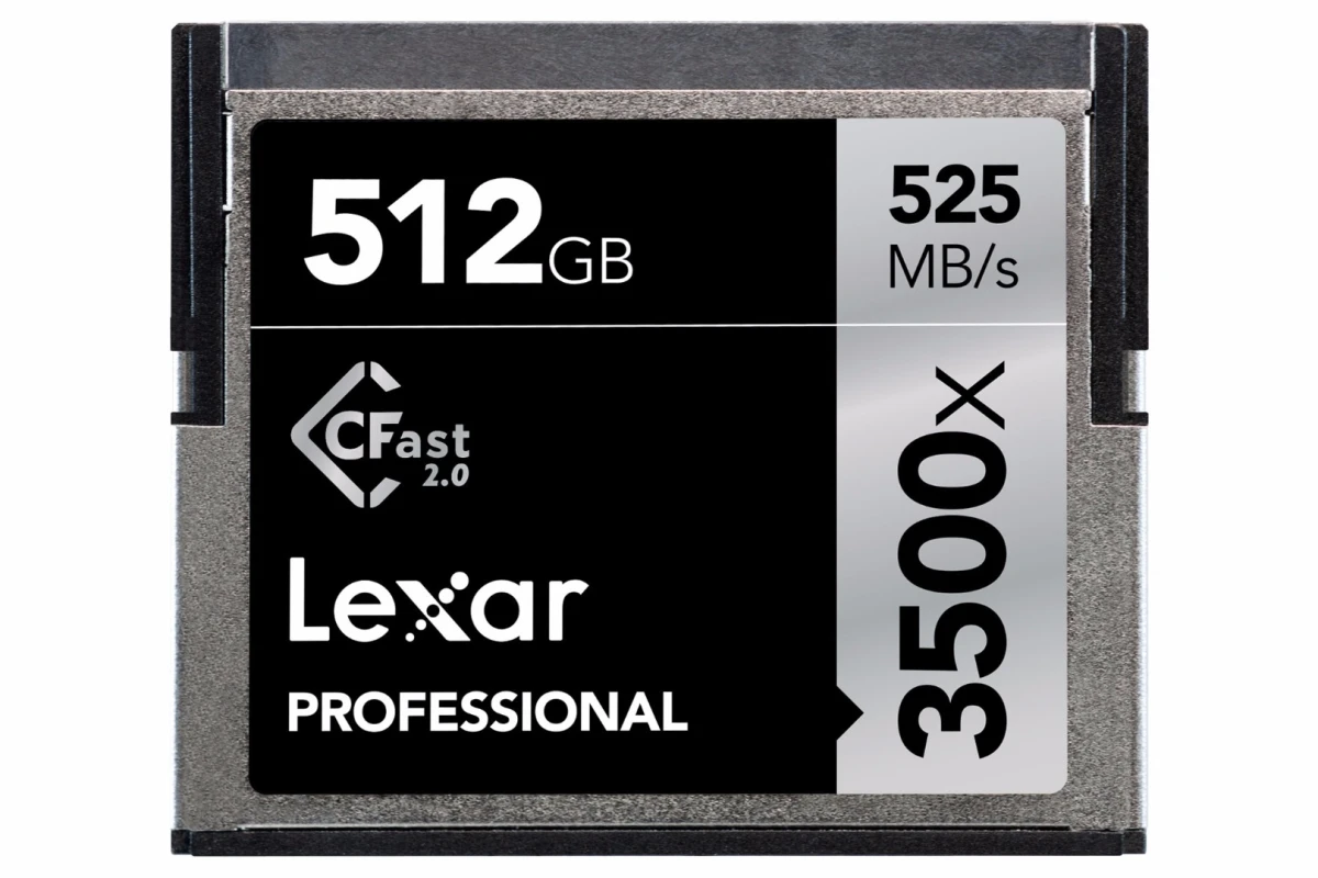 The new 3500x CFast 2.0 will become available in the first quarter of 2017
