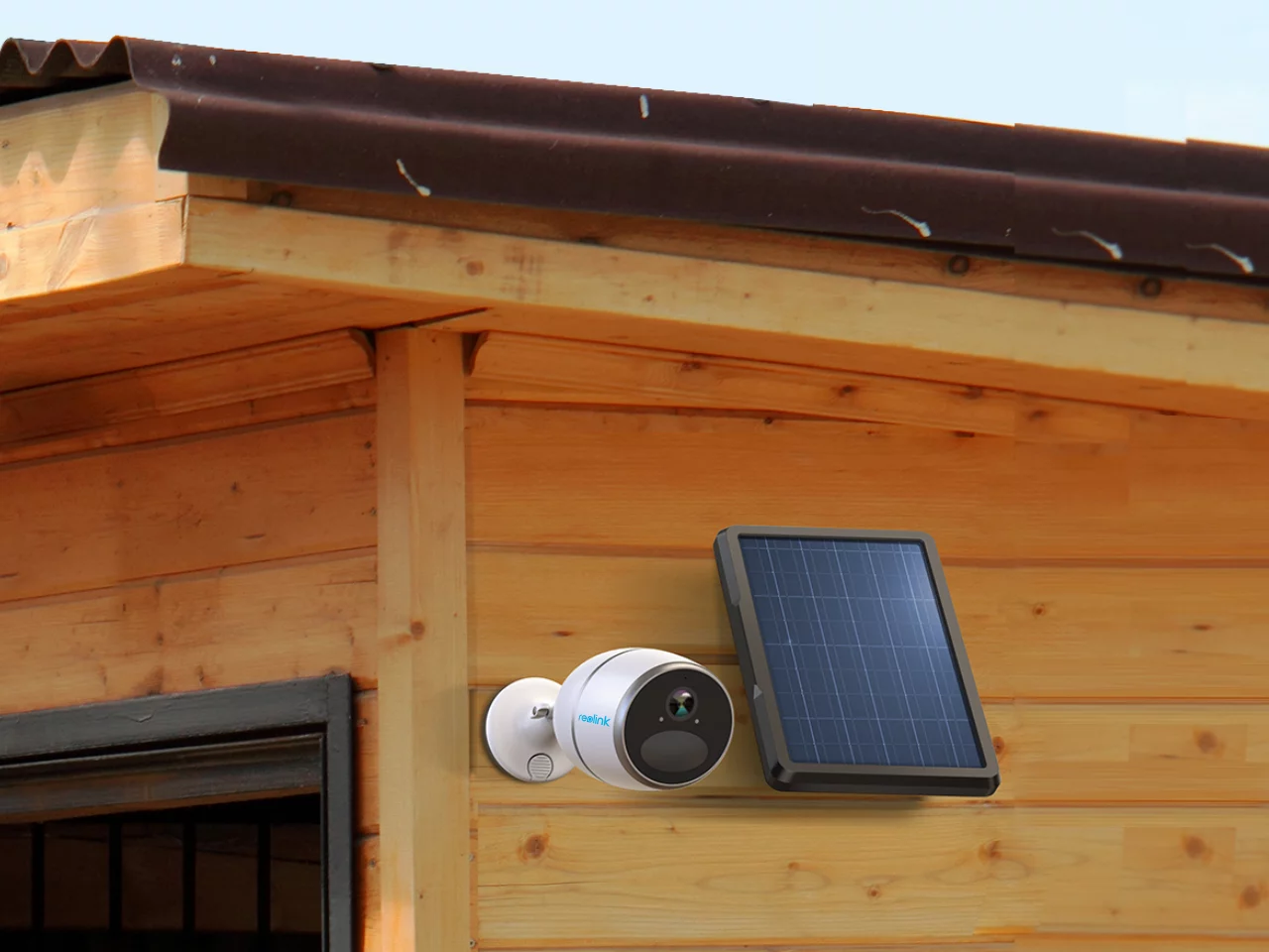 The Reolink Go home security camera uses a 4G LTE mobile network rather than a home router for wireless operation, and runs on a rechargeable battery