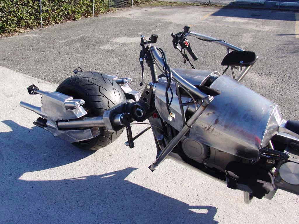 Chopper City's road-legal BatPod replica
