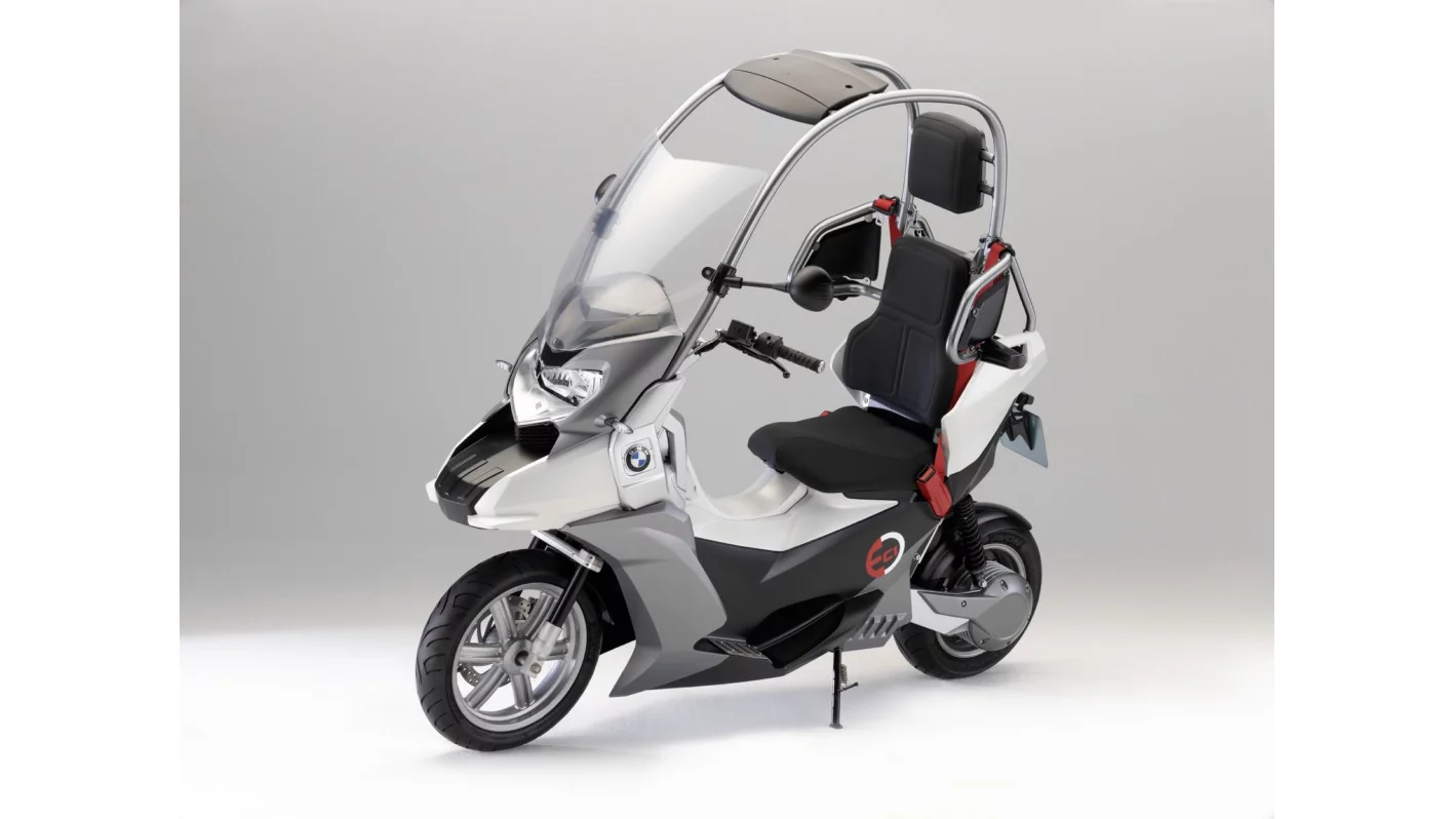 The BMW C1-E scooter concept