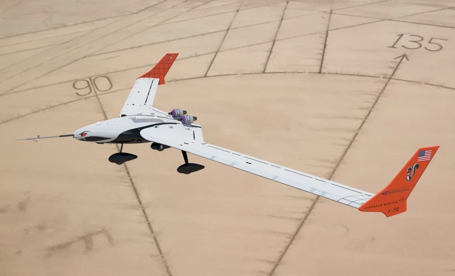 Lockheed Martin's X-56A experimental aircraft