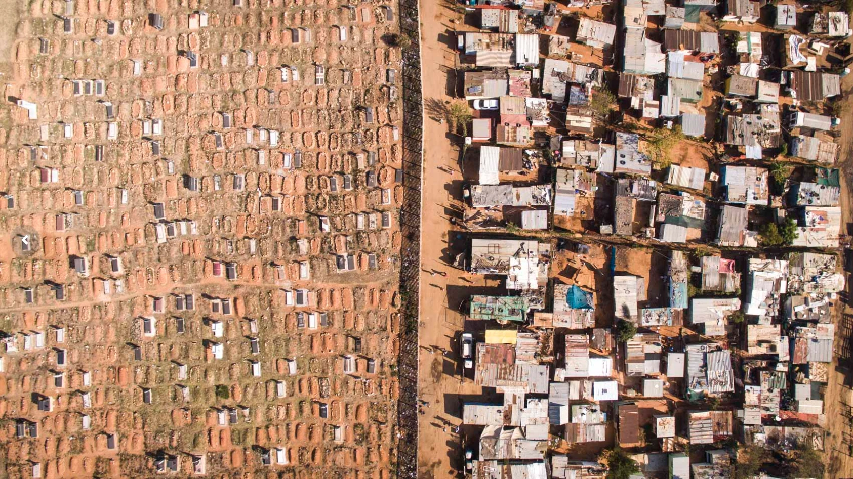 Unequal Scenes around the Vusimuzi settlement, Johannesburg, South Africa