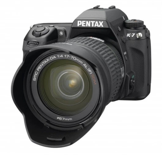 Pentax K-7 with 17-70mm lens