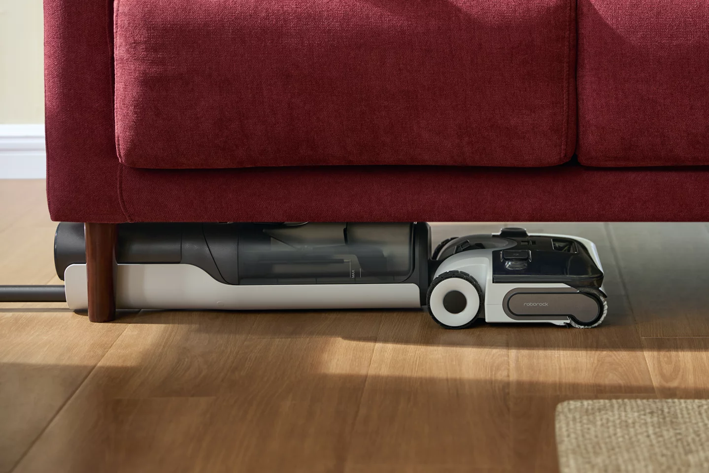 The "lay-flat" design makes it easy for the F25 ACE to get to hard-to-reach places