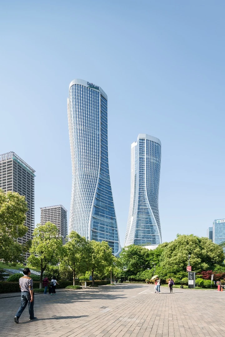 Runner up Raffles City Hangzhou, by UNStudio, is the firm's largest project to date