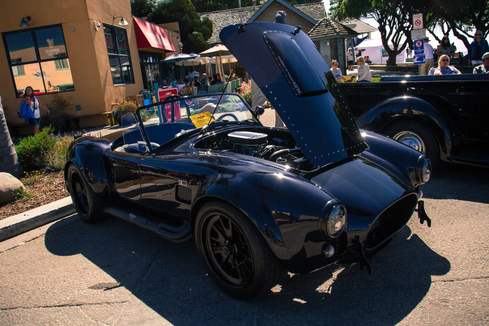 This is a custom built 1965 Shelby "Backdraft" Cobra