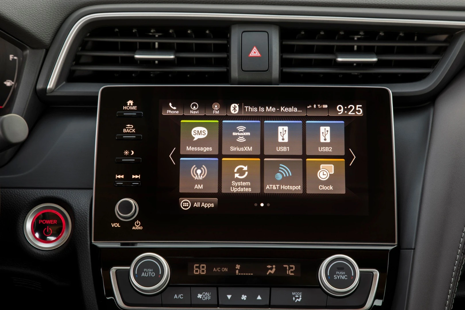 We like the new Honda infotainment interface, which includes tablet-like pinch/swipe gesture controls and fast responses
