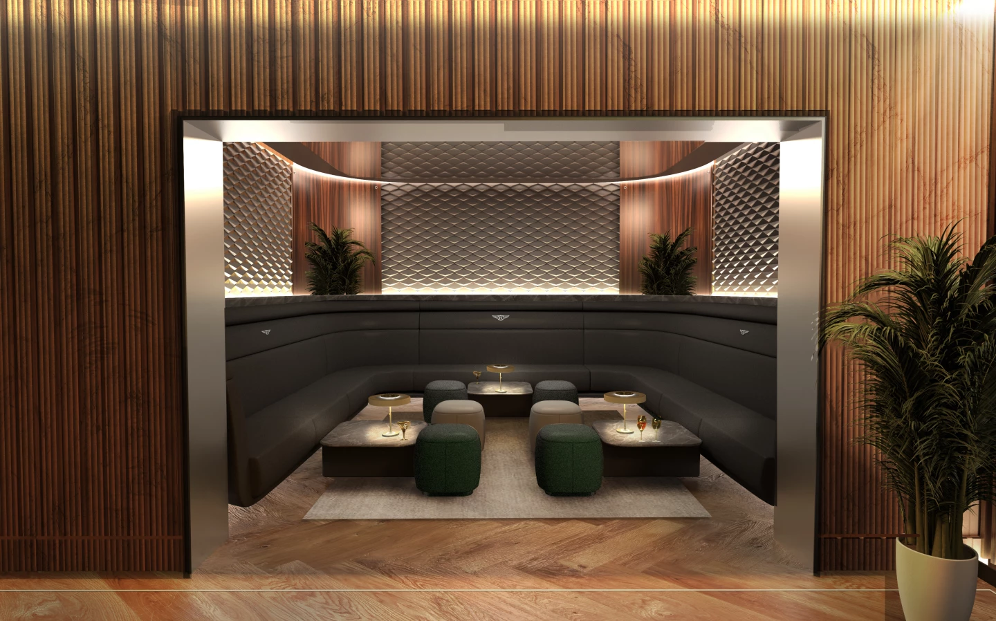 The Bentley Record Room is the latest example of Bentley's keen interest in architectural design and follows news of its upcoming skyscraper