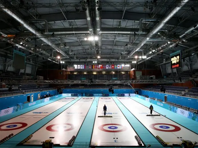 The Ice Cube Curling Center (image: Sochi 2014 Organizing Committee)