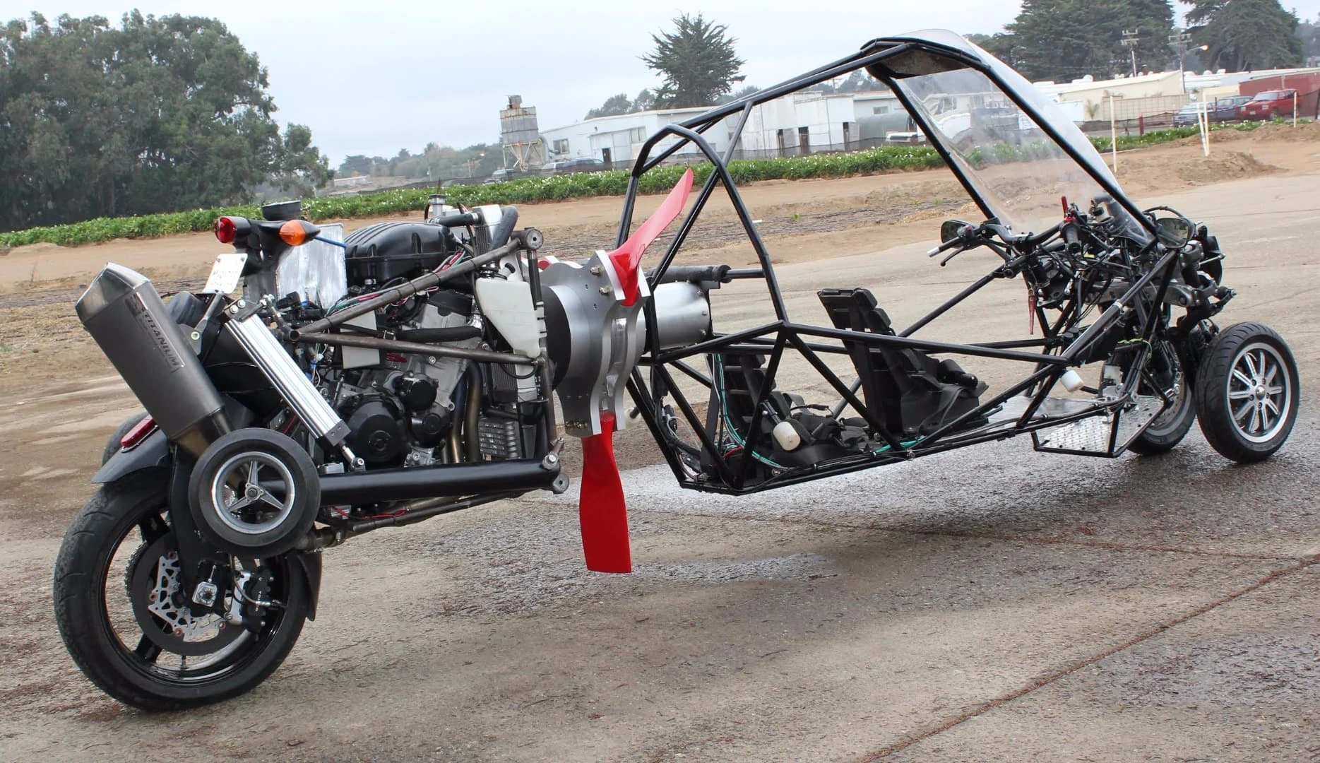 Dezso Molnar's G2 gyrocycle