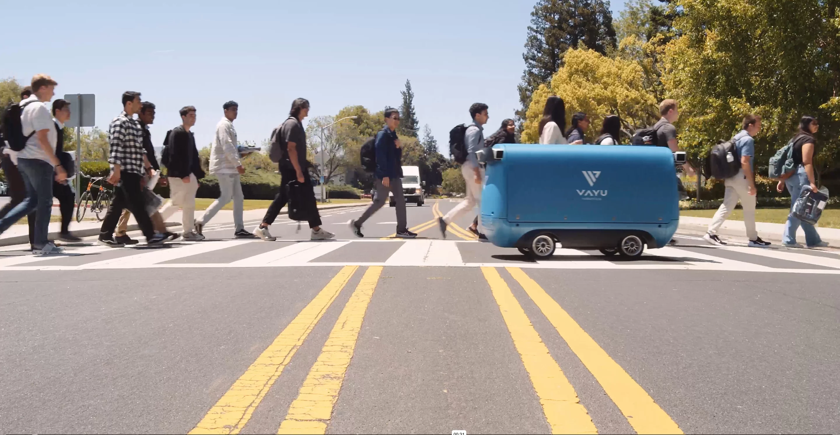 The One uses a proprietary vision system and a foundation AI model to navigate city streets