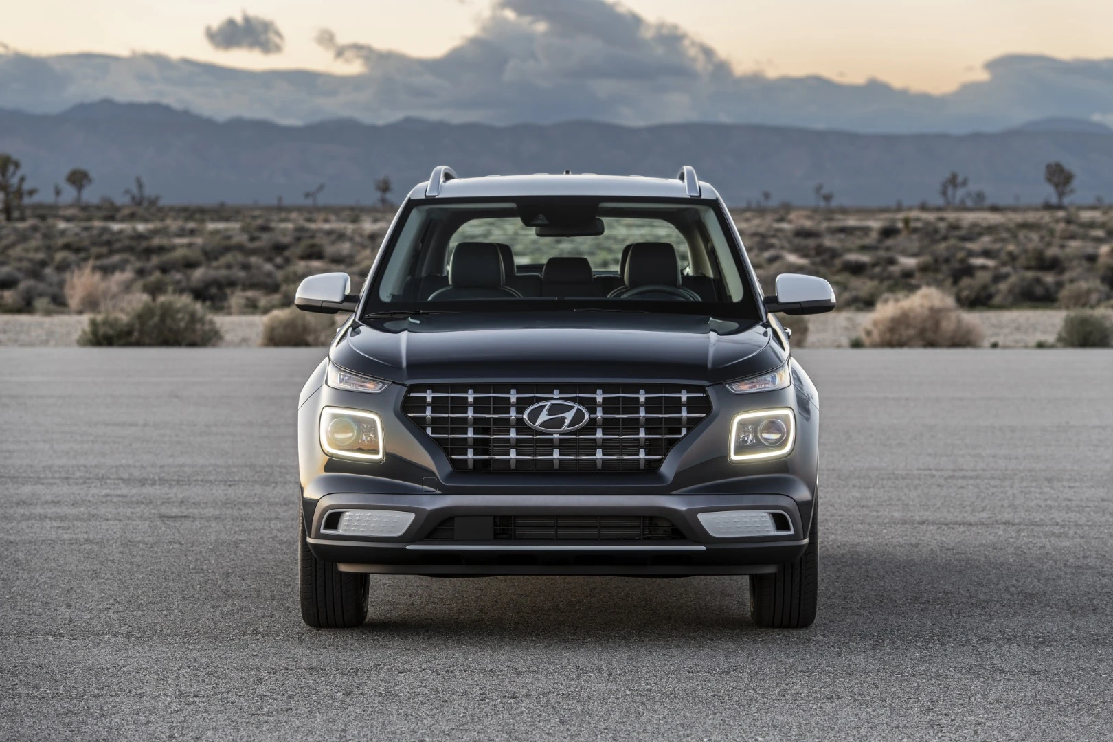 A very Hyundai grille