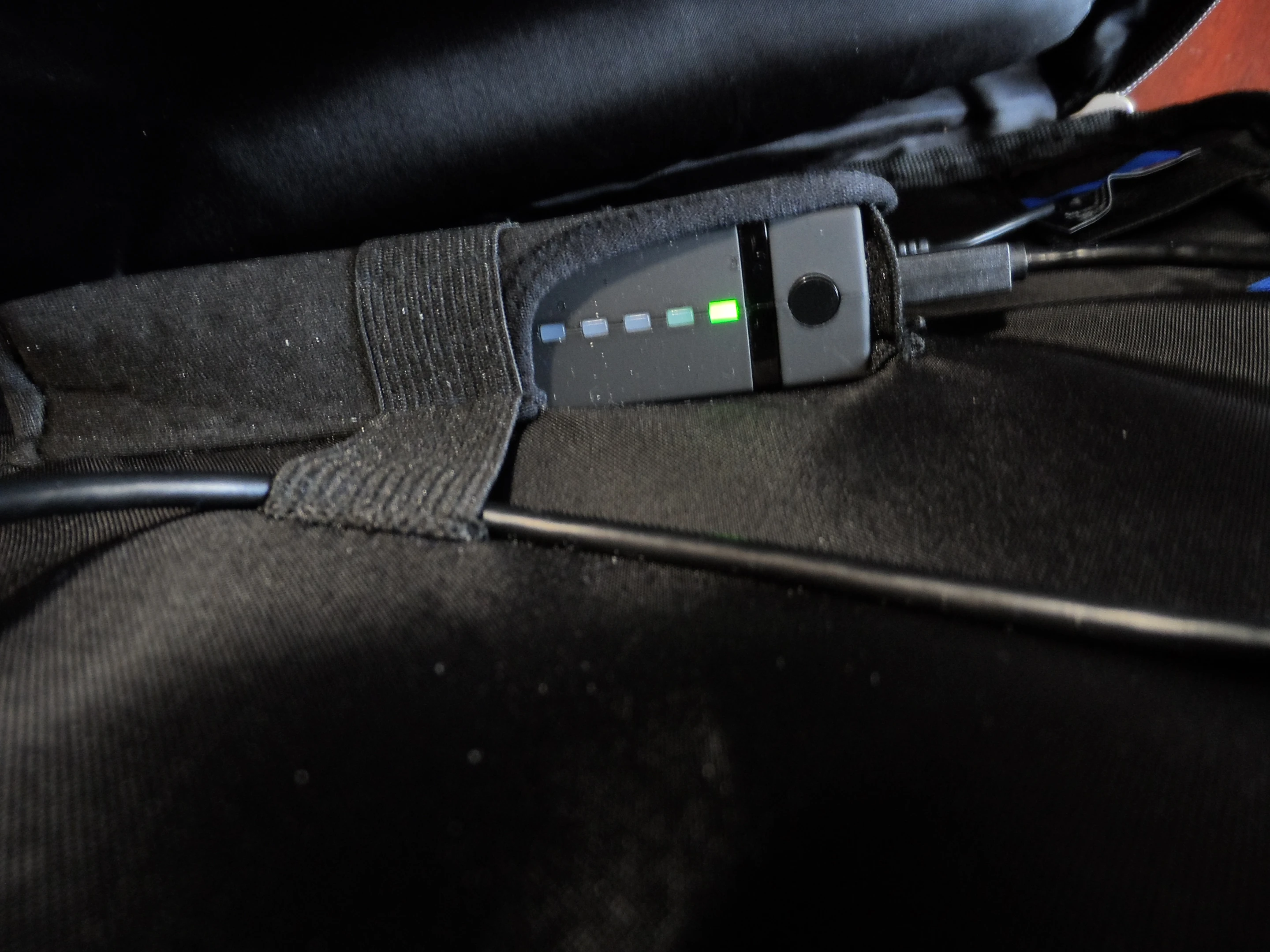 A close view of the Energi+ battery