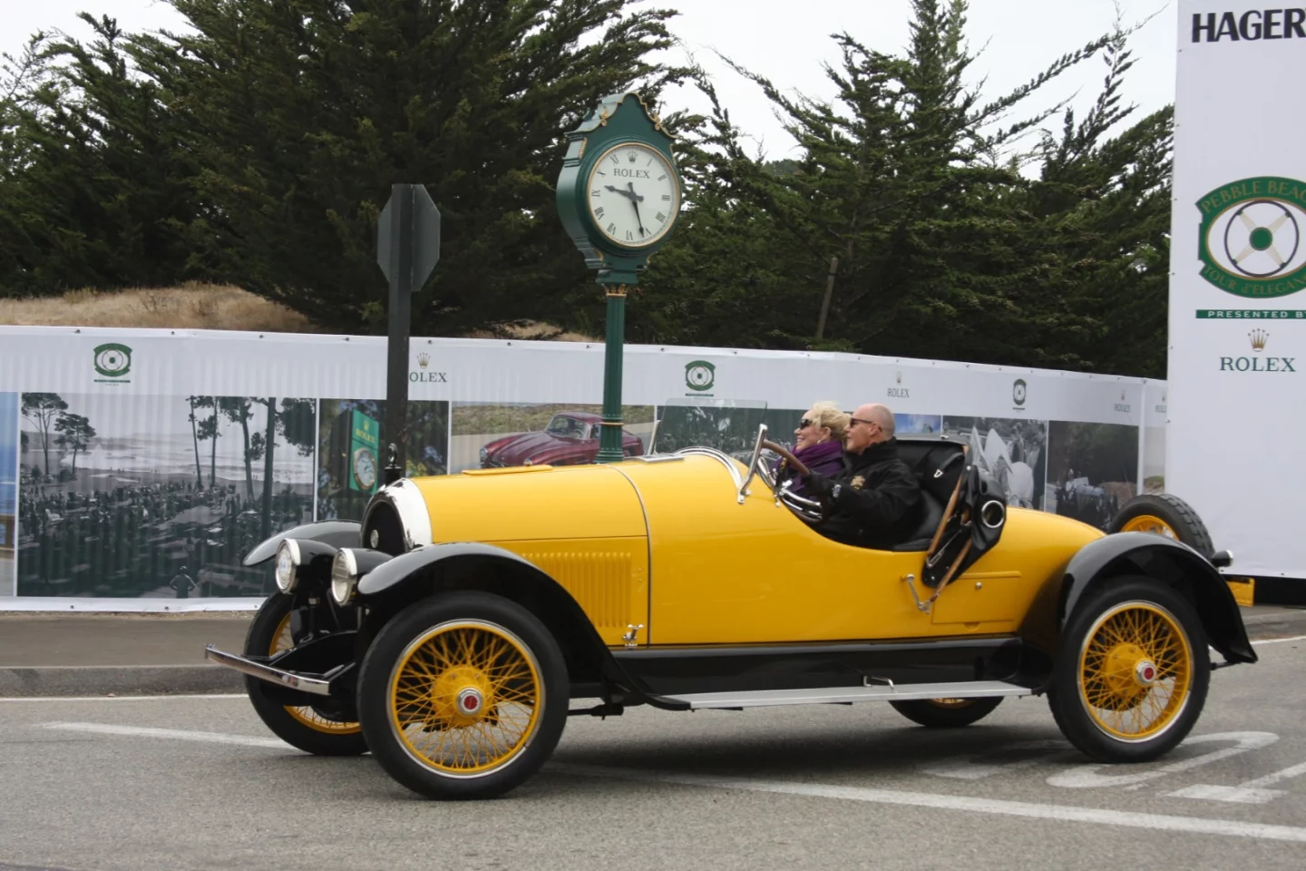 First in Class B (Vintage Era Sporting) was this 1921 Kissel 6-45 “Gold Bug” Speedster, owned by Andrew & Tanya Heller, Fort Lauderdale, Florida