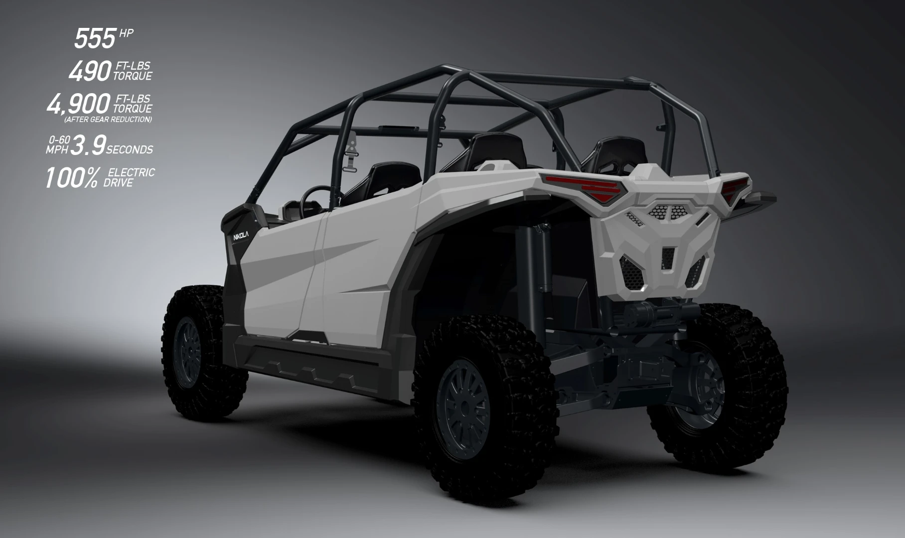 Nikola presents the latest specs and design of the Zero side-by-side