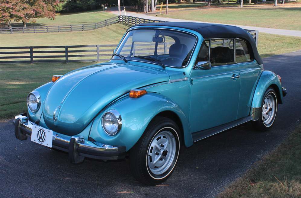 This 1979 Volkswagen Super Beetle Convertible sold for $39,050 at Barrett-Jackson Scottsdale, 2017 | Auction Link