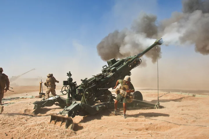 The XM1155 round is compatible with all 155 mm artillery