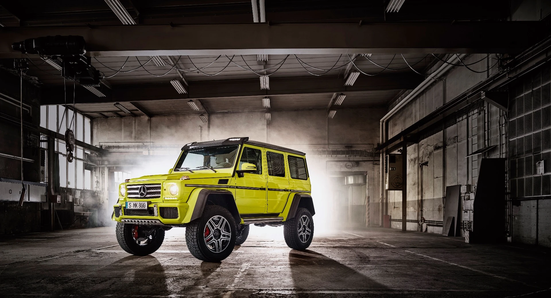 The Mercedes G500 4x4 Squared