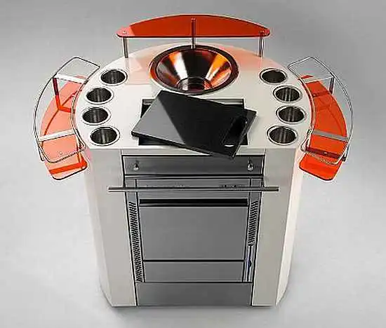 Outdoor Cocktail Bar by Italian designer Metalco