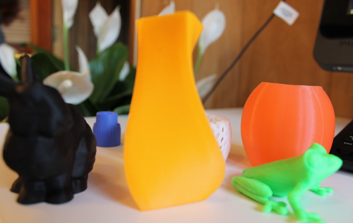 The Micro will support ABS, PLA and nylon filaments (Photo: M3D)