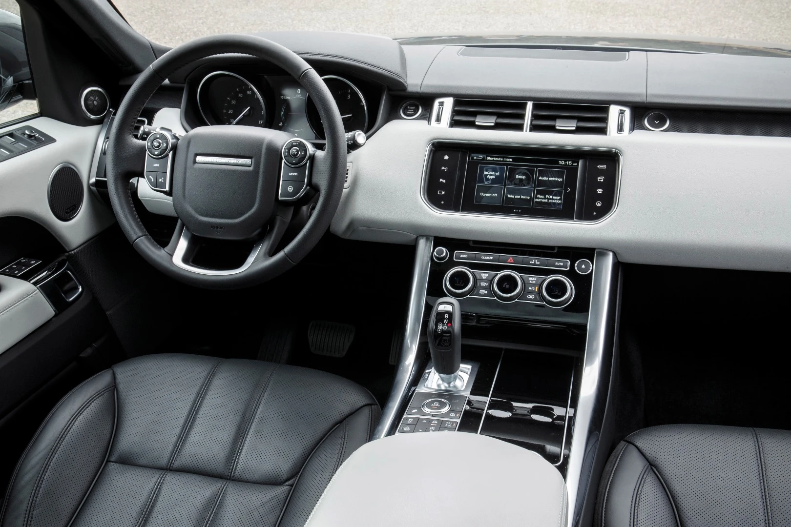 Inside, the 2016 Range Rover Sport contains all of the luxury now associated with the Range Rover brand
