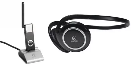 The Logitech Wireless Headphones for PC give people the freedom to unleash themselves from their PC as they listen to their digital music collection, Internet radio, or subscription music services. With a lightweight, behind-the-head design, the Logitech